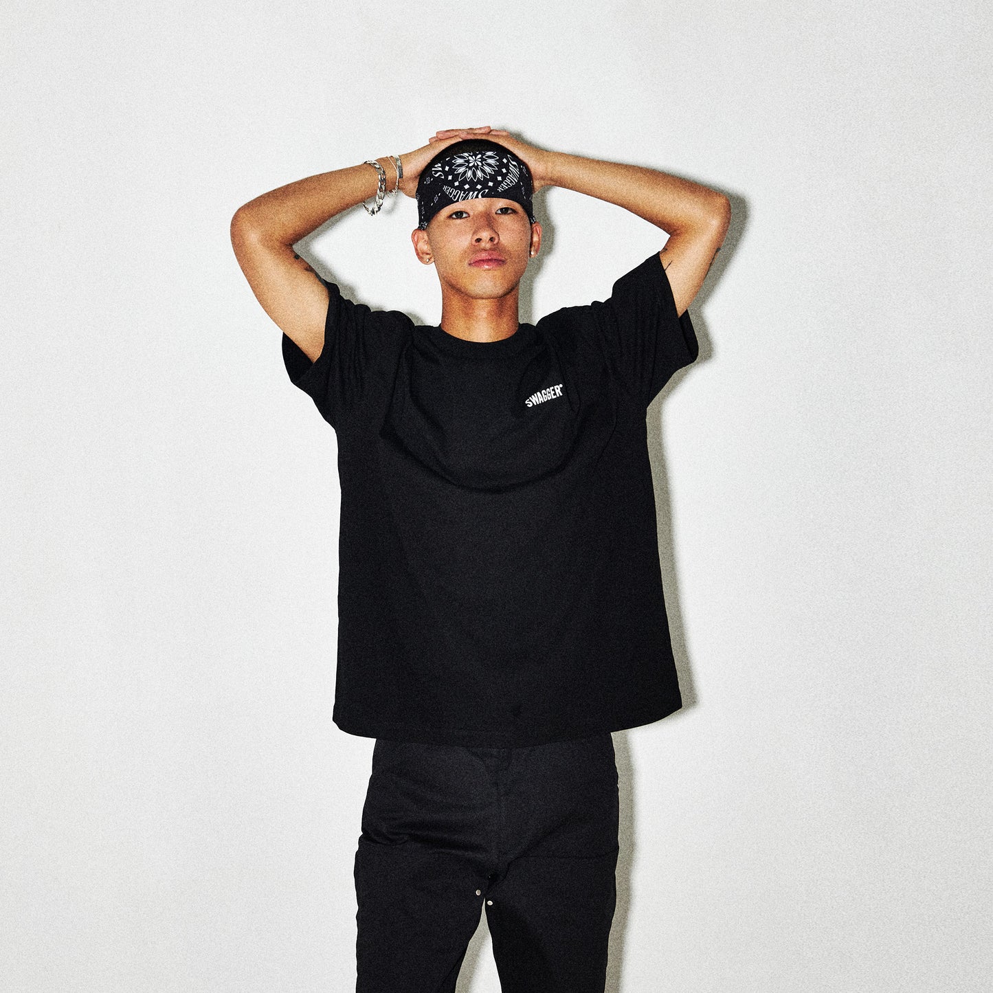 CHEST LOGO T-Shirt BLK