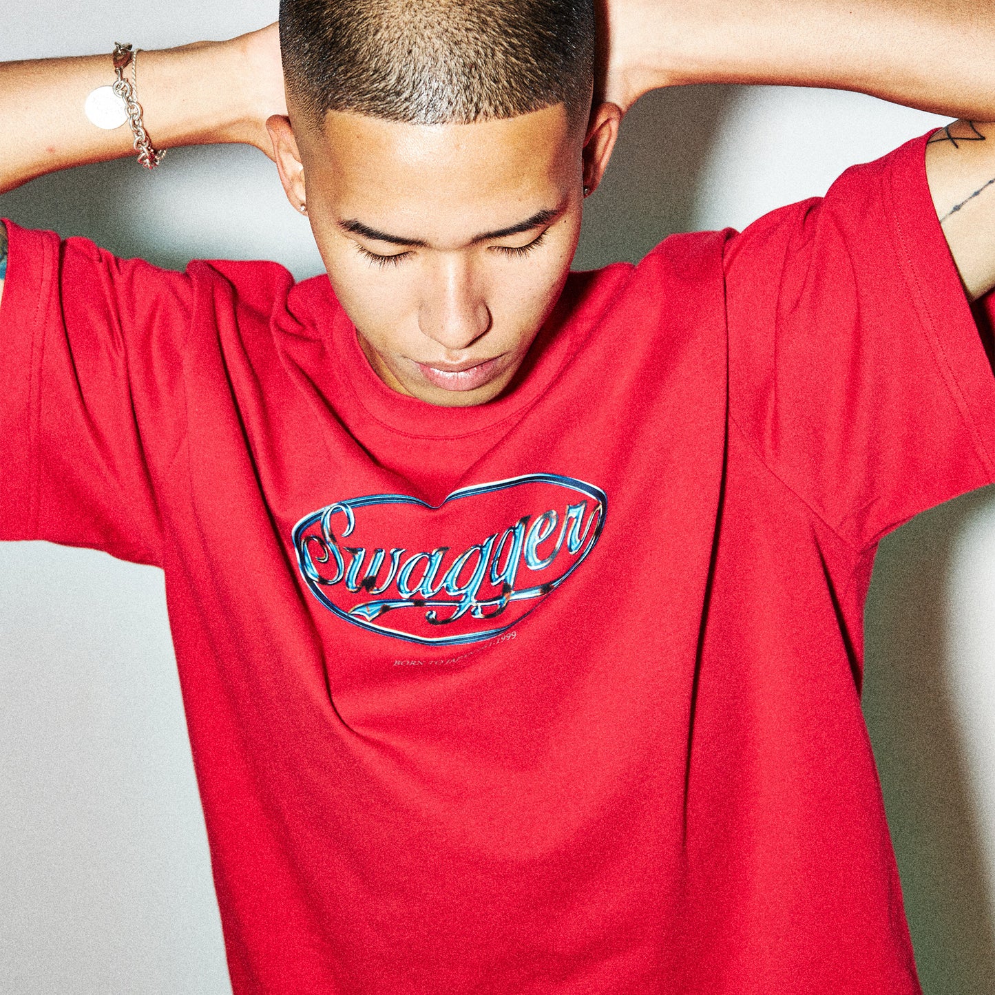 RUSTY LOGO T-Shirt RED