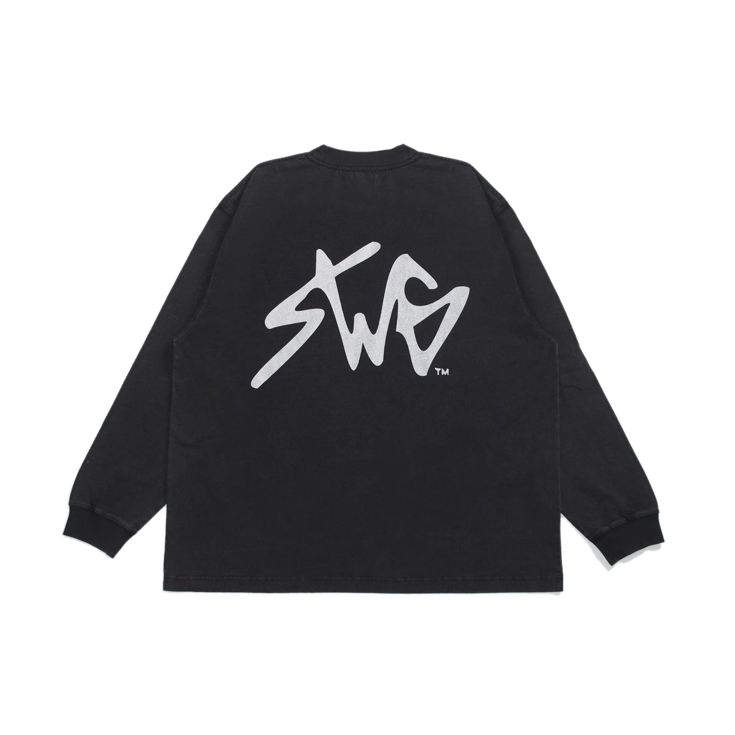 <再入荷>SWG SIGNATURE LOGO LT-SHIRT BLACK