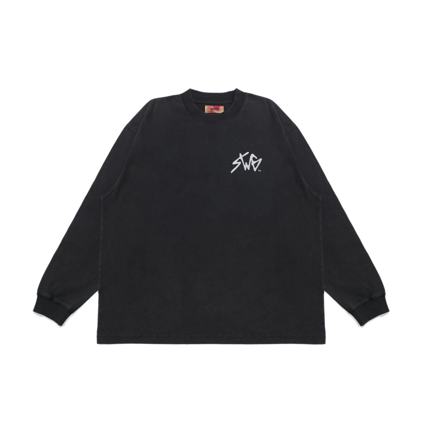 <再入荷>SWG SIGNATURE LOGO LT-SHIRT BLACK