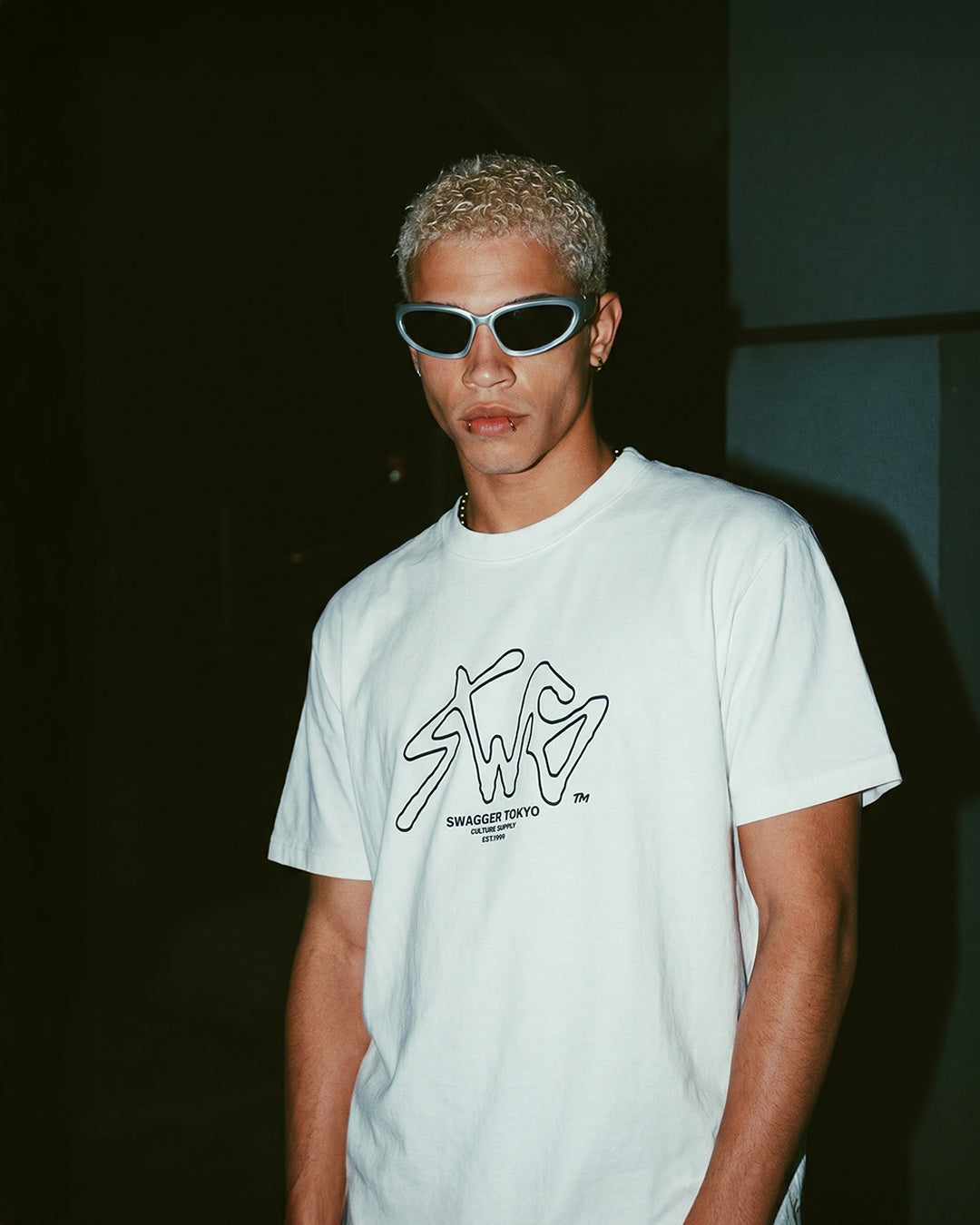 Signature OL Logo Basic Tee <WHITE>