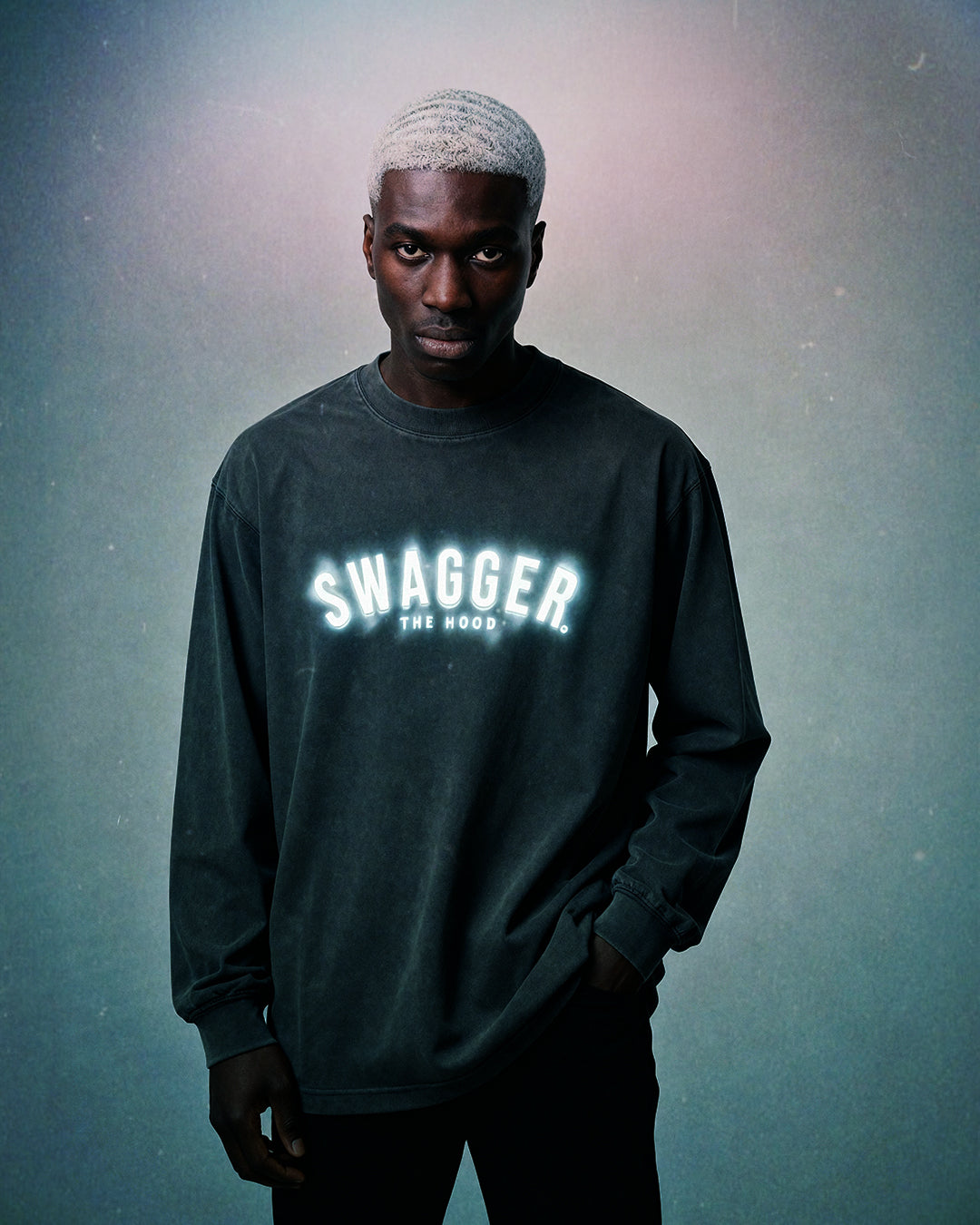 Melt Logo LS Tee <BLACK>