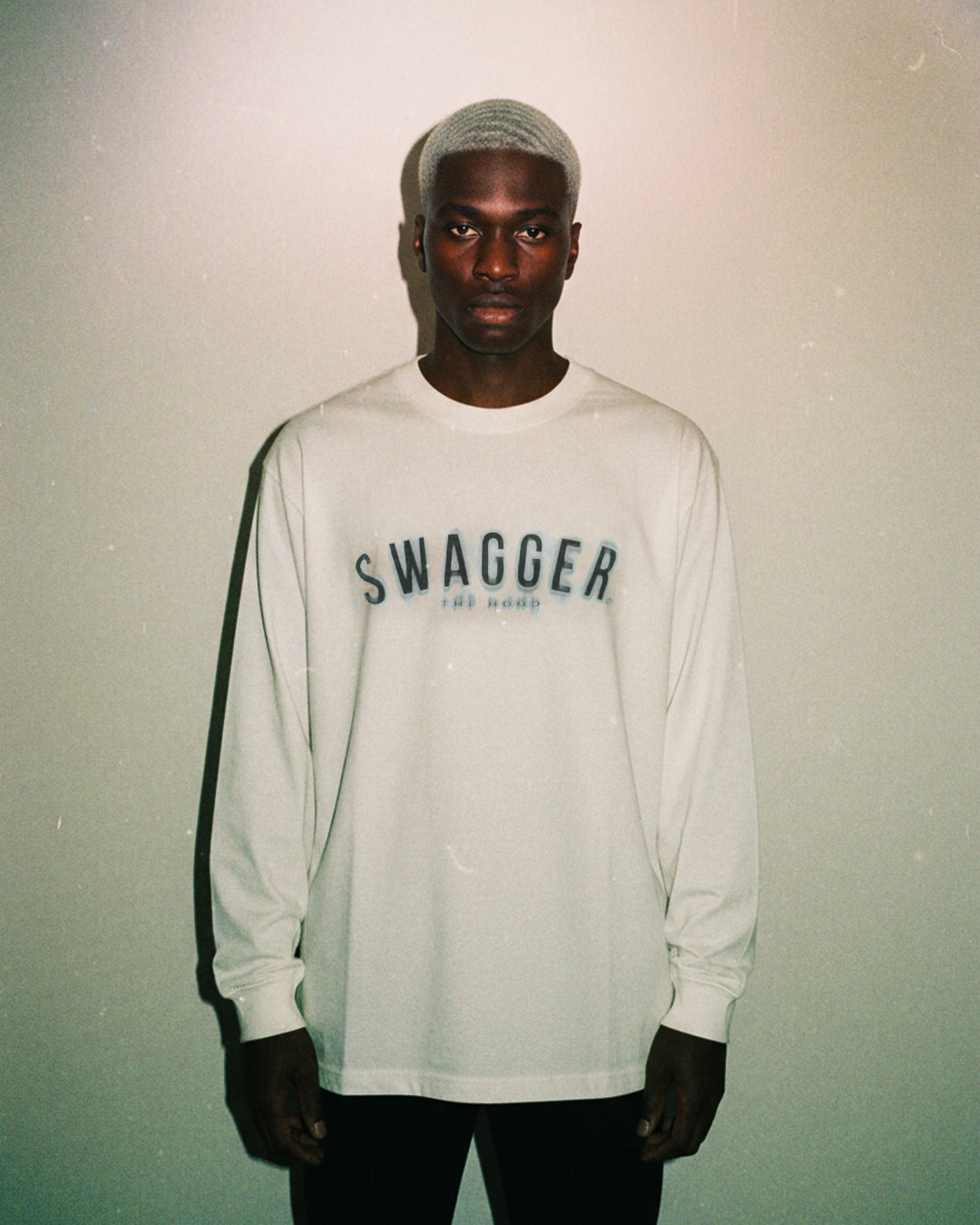 Melt Logo LS Tee <WHITE>