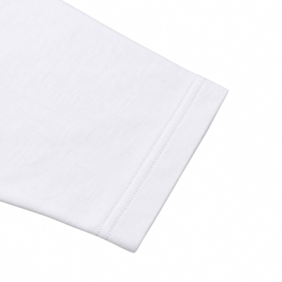 Thin Logo LS Tee (White)