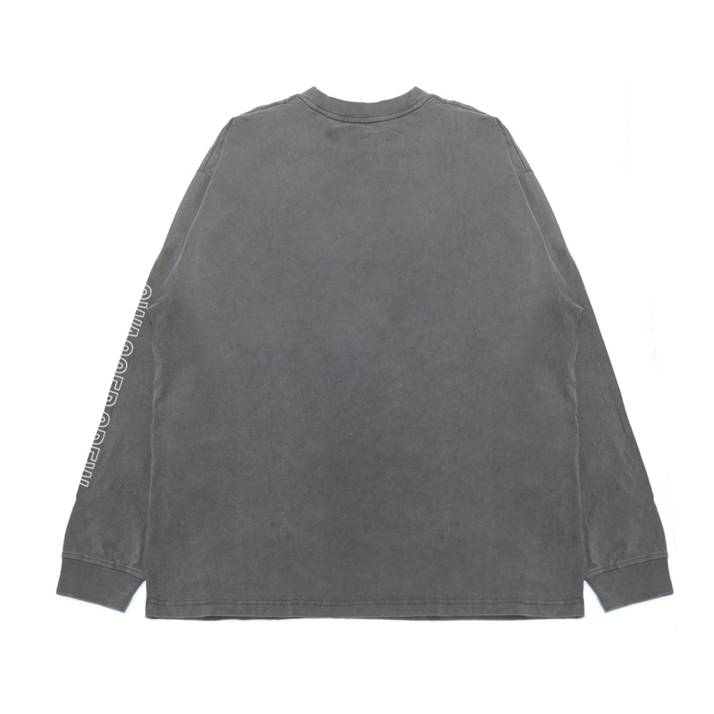 TRIANGLE LOGO LT-SHIRT C.GRAY