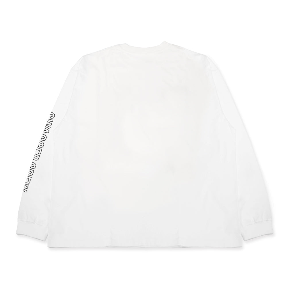 TRIANGLE LOGO LT-SHIRT WHITE