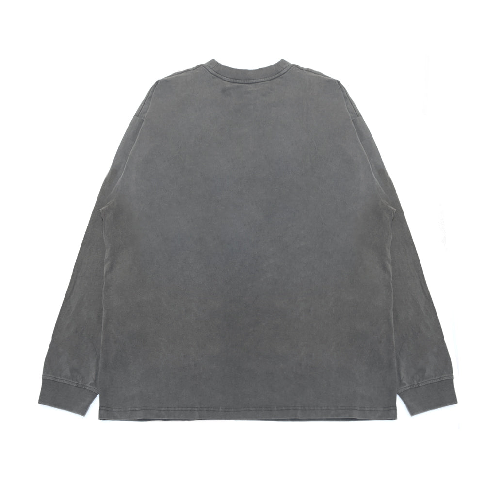 PSYCHEDELIC LOGO LT-SHIRT C.GRAY
