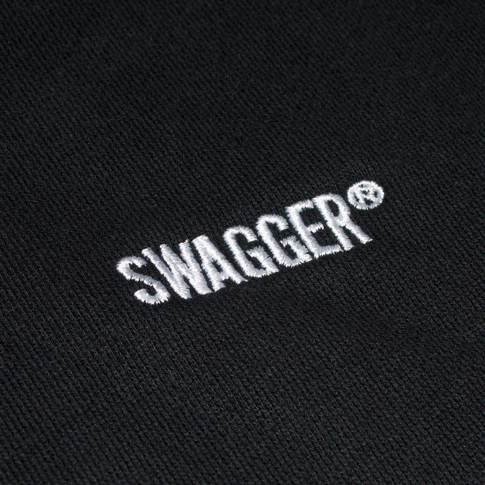 CHEST LOGO HOODIE BLACK