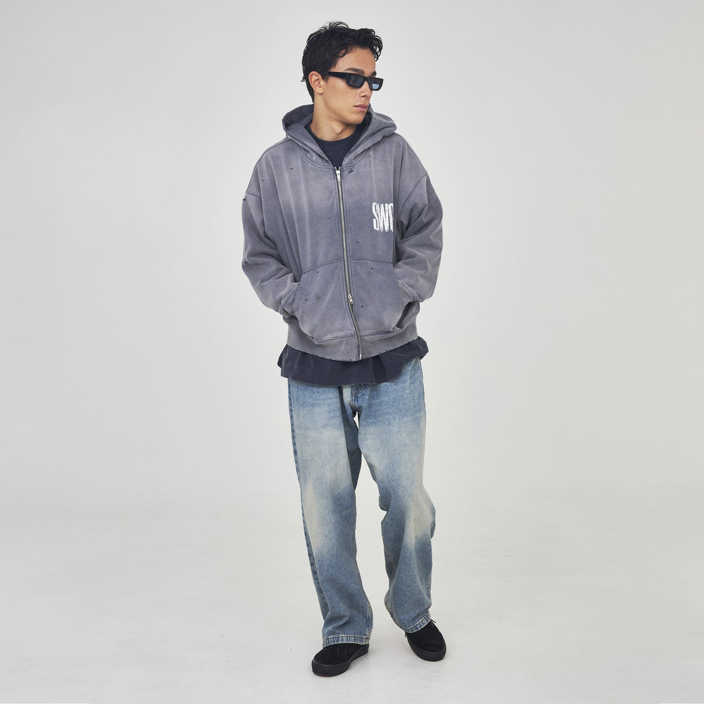 SWG VINTAGE HOODIE C.GRAY