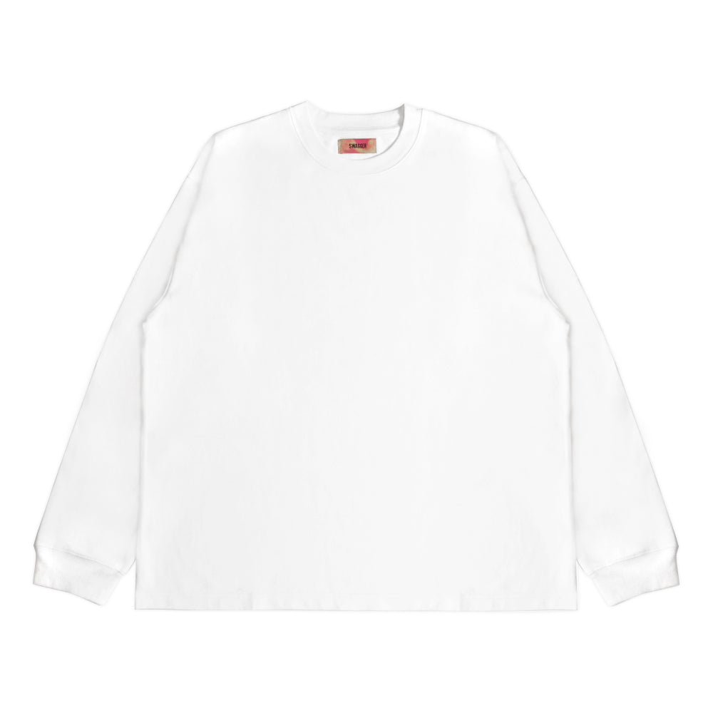 BACK LOGO LT-SHIRT WHITE