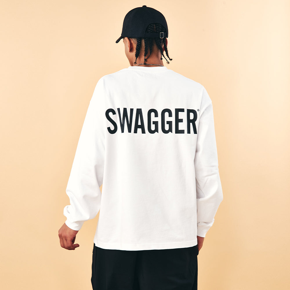 BACK LOGO LT-SHIRT WHITE