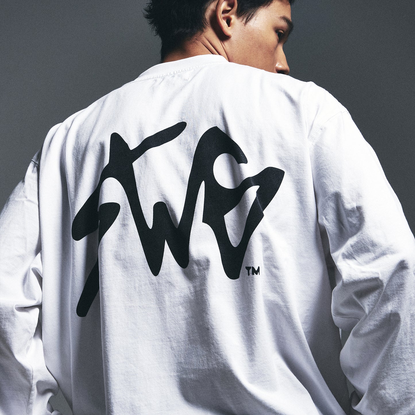 <再入荷>SWG SIGNATURE LOGO LT-SHIRT WHITE