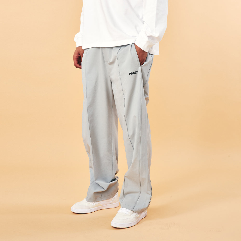 SIDE LINE TRACK PANTS GRAY