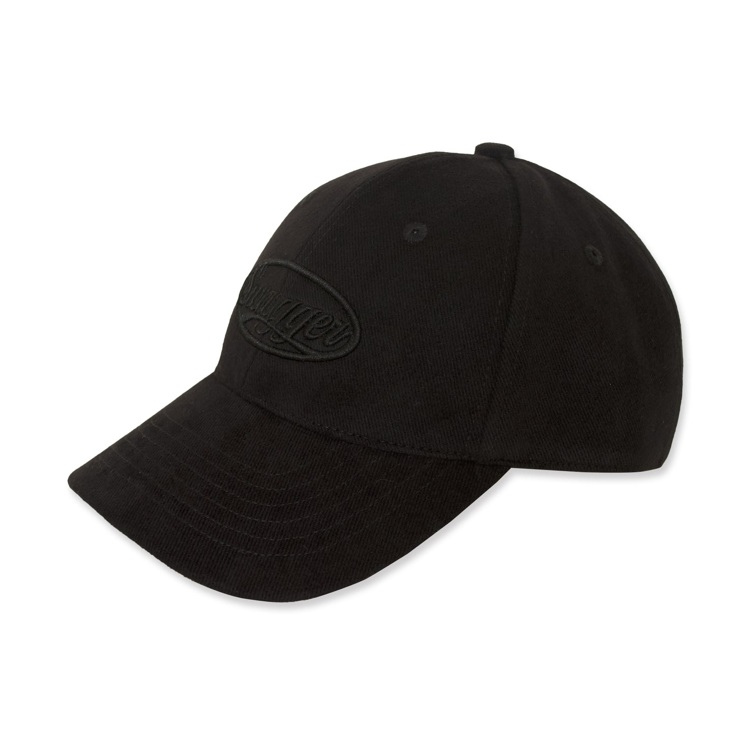 CIRCLE LOGO BASIC CAP BLACK