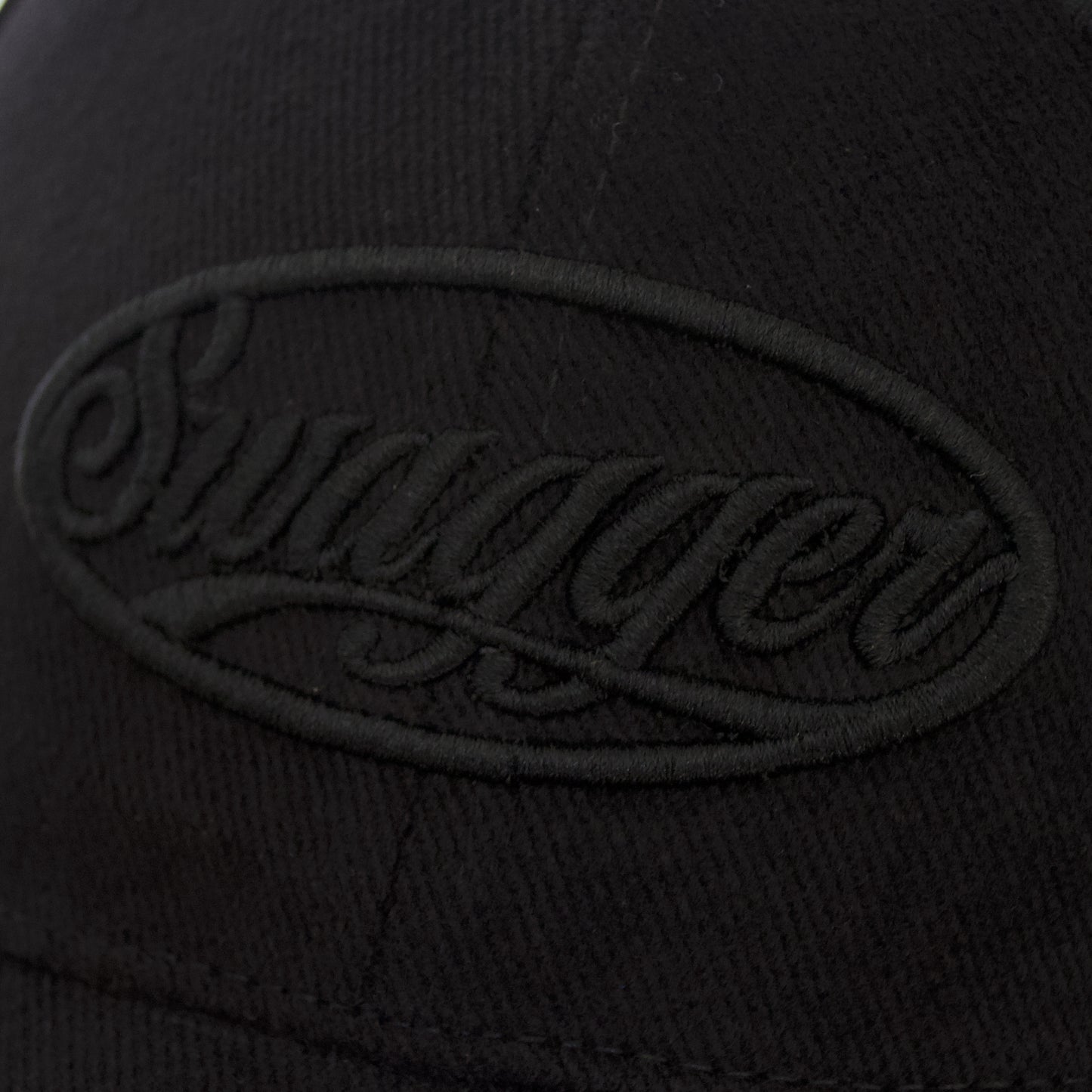 CIRCLE LOGO BASIC CAP BLACK