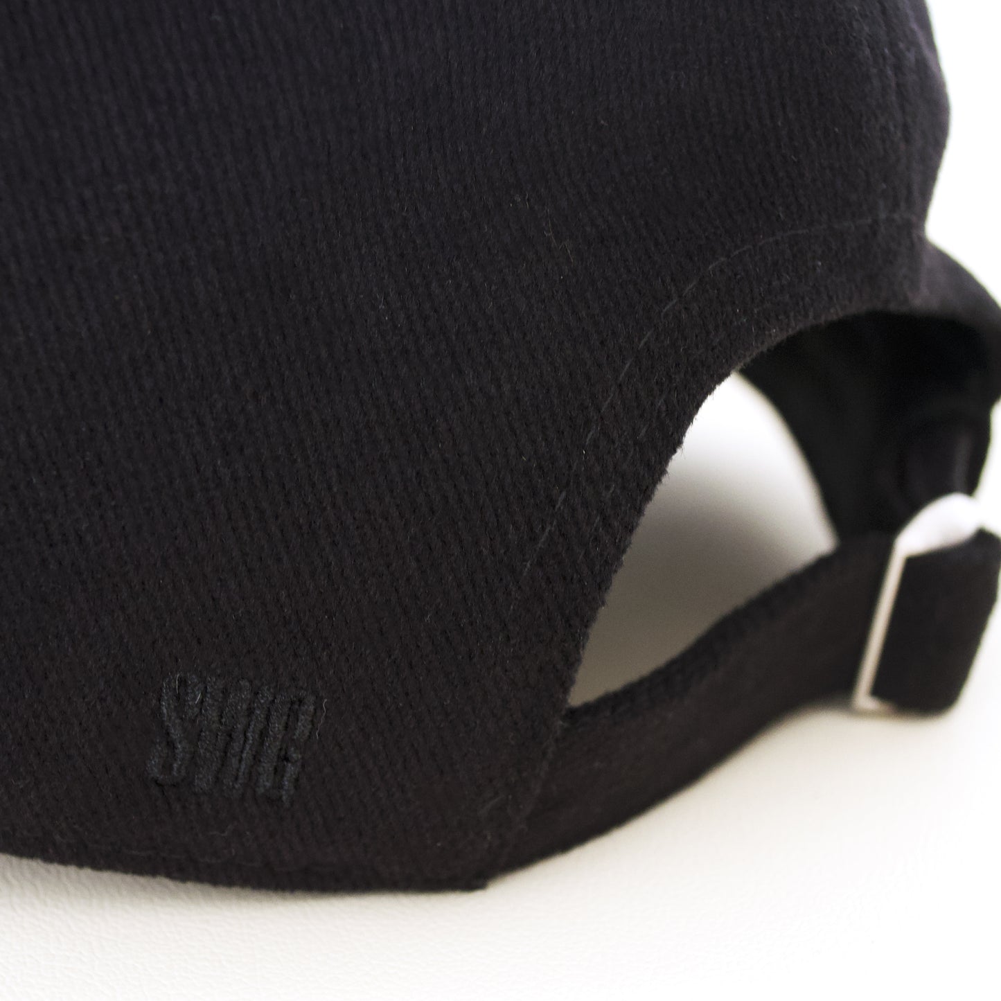 CIRCLE LOGO BASIC CAP BLACK