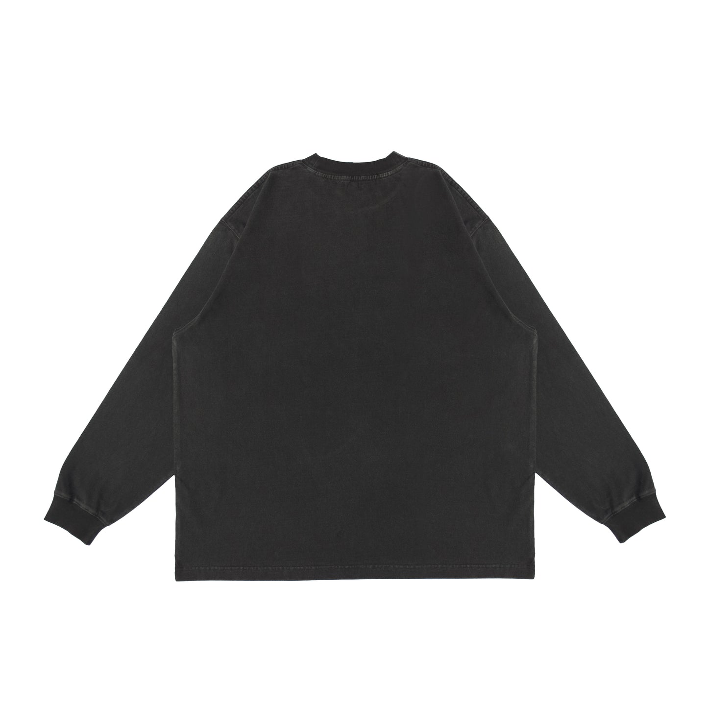 Front Box Logo LS Tee <BLACK>