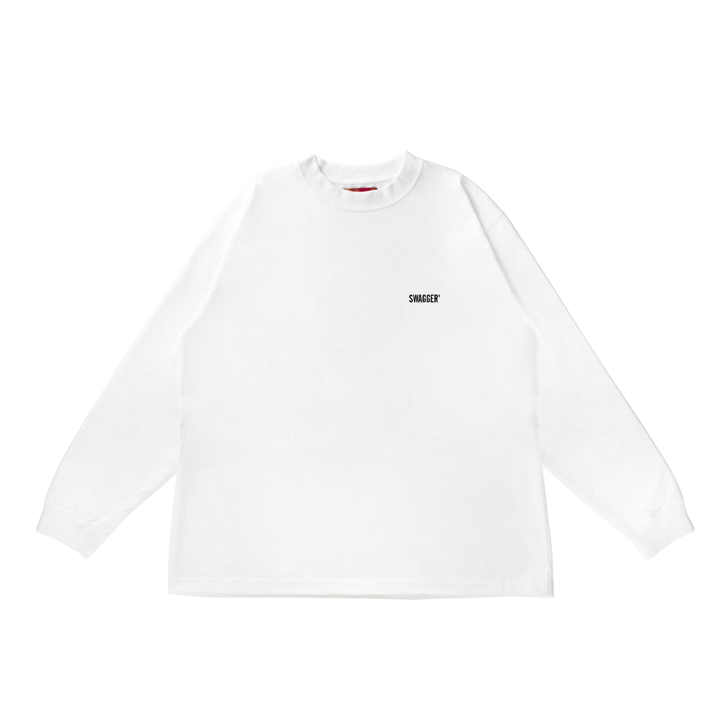 Chest Logo LS Tee <WT×BLACK>