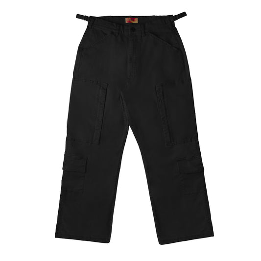 8Pocket Cargo Pants <BLACK>