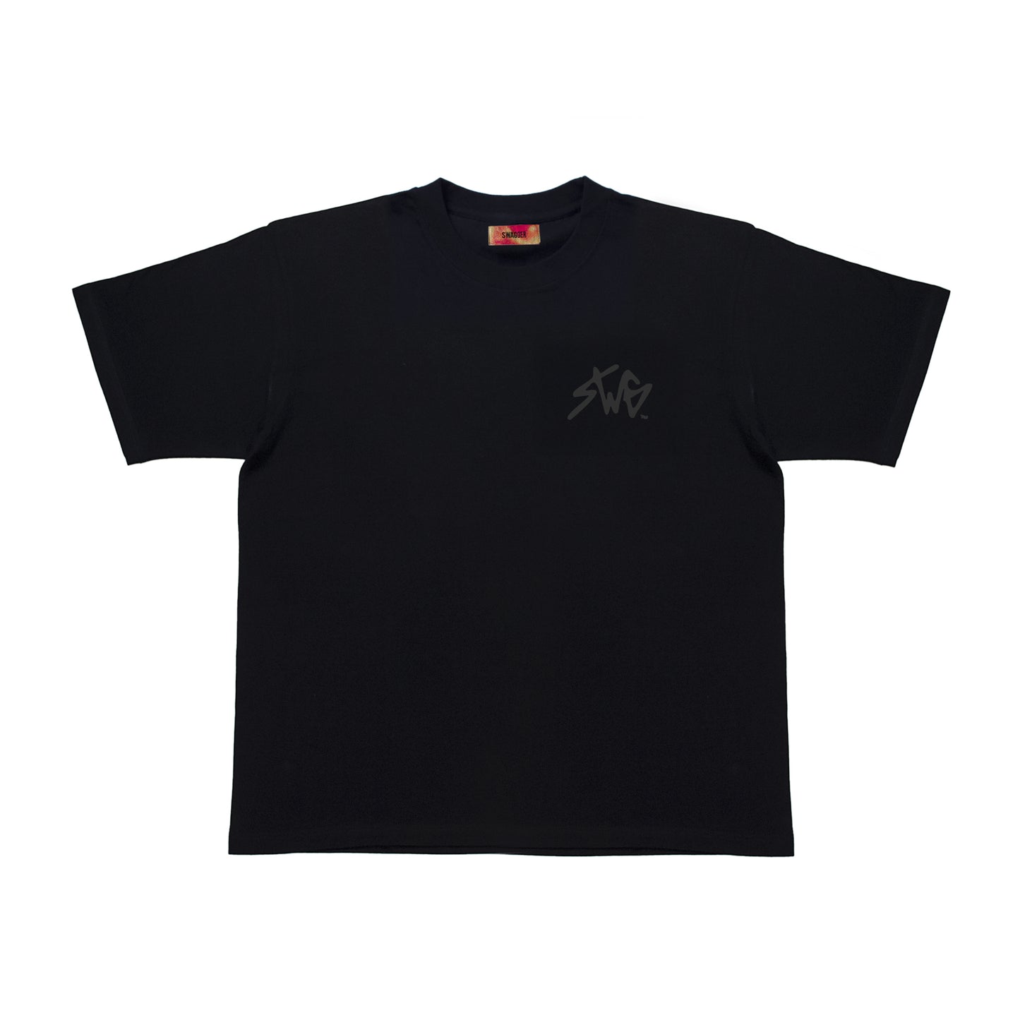 SIGNATURE LOGO T-SHIRT BLK×BLK