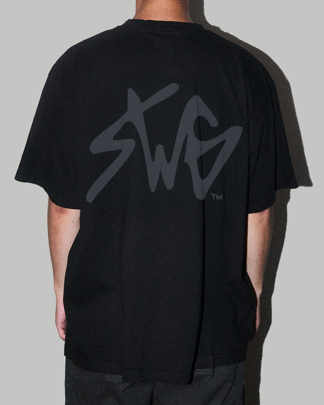 SIGNATURE LOGO T-SHIRT BLK×BLK