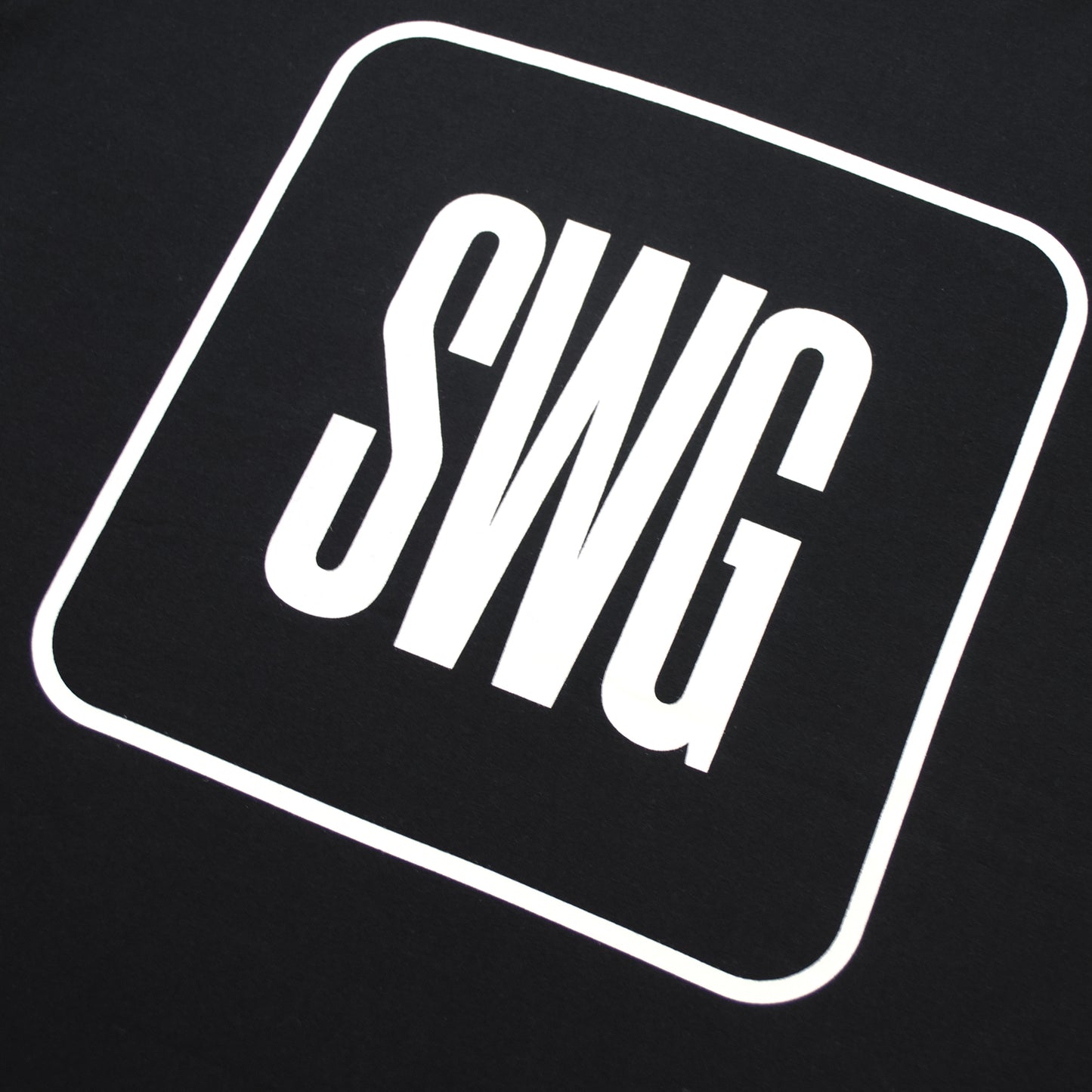 SWG BOX LOGO T-SHIRT BLACK