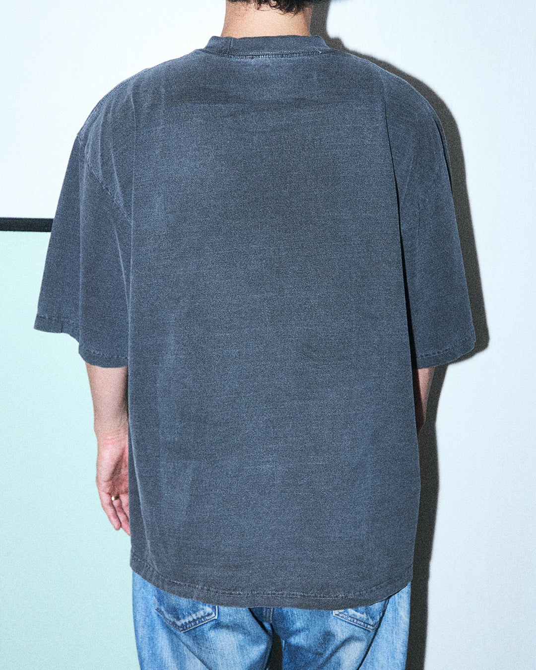 SWG HEADS OVER SIZE T-SHIRT C.GRAY