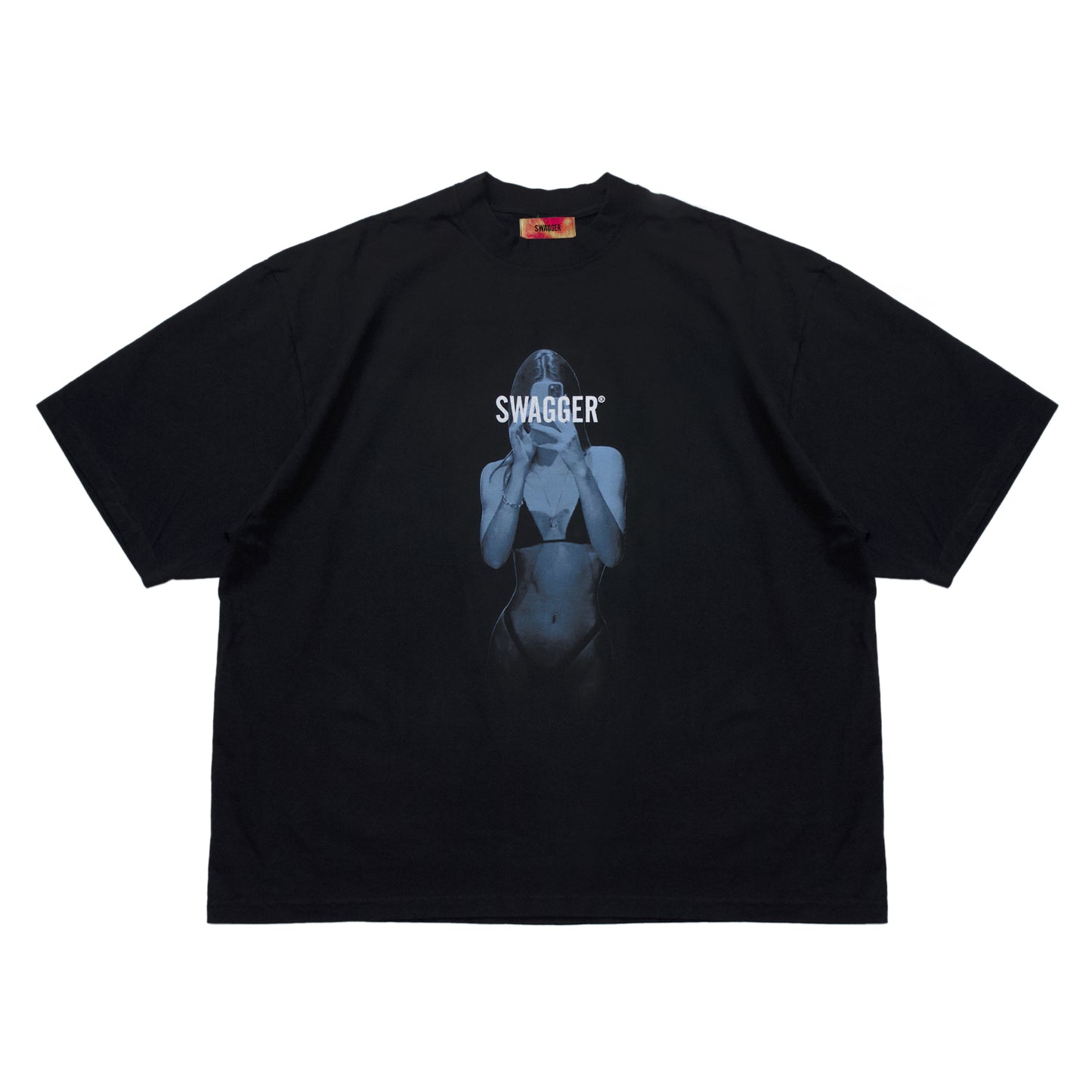 INFLUENCER OVER SIZE T-SHIRT BLACK