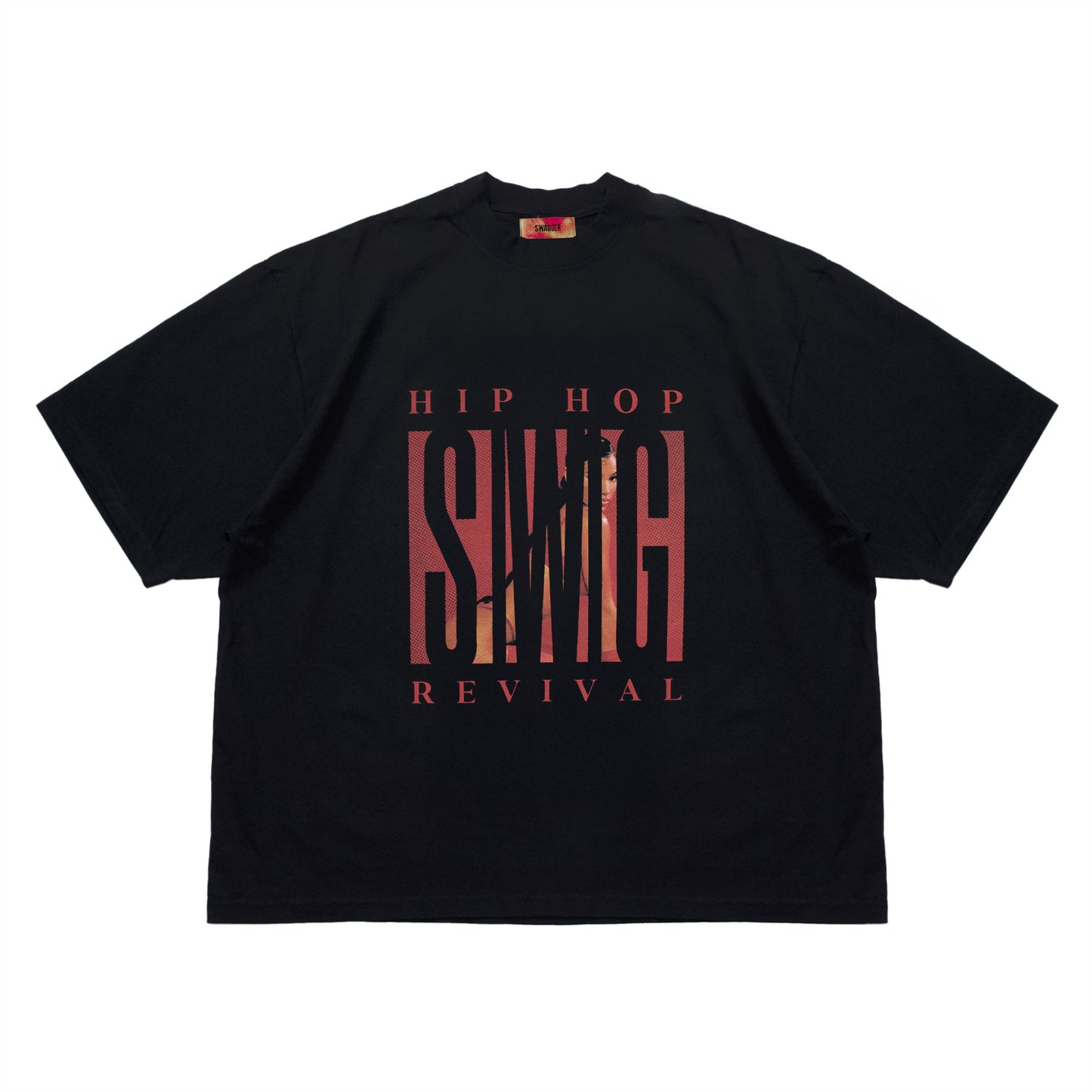 <予約商品> SWG DIVA OVER SIZE T-SHIRT BLACK