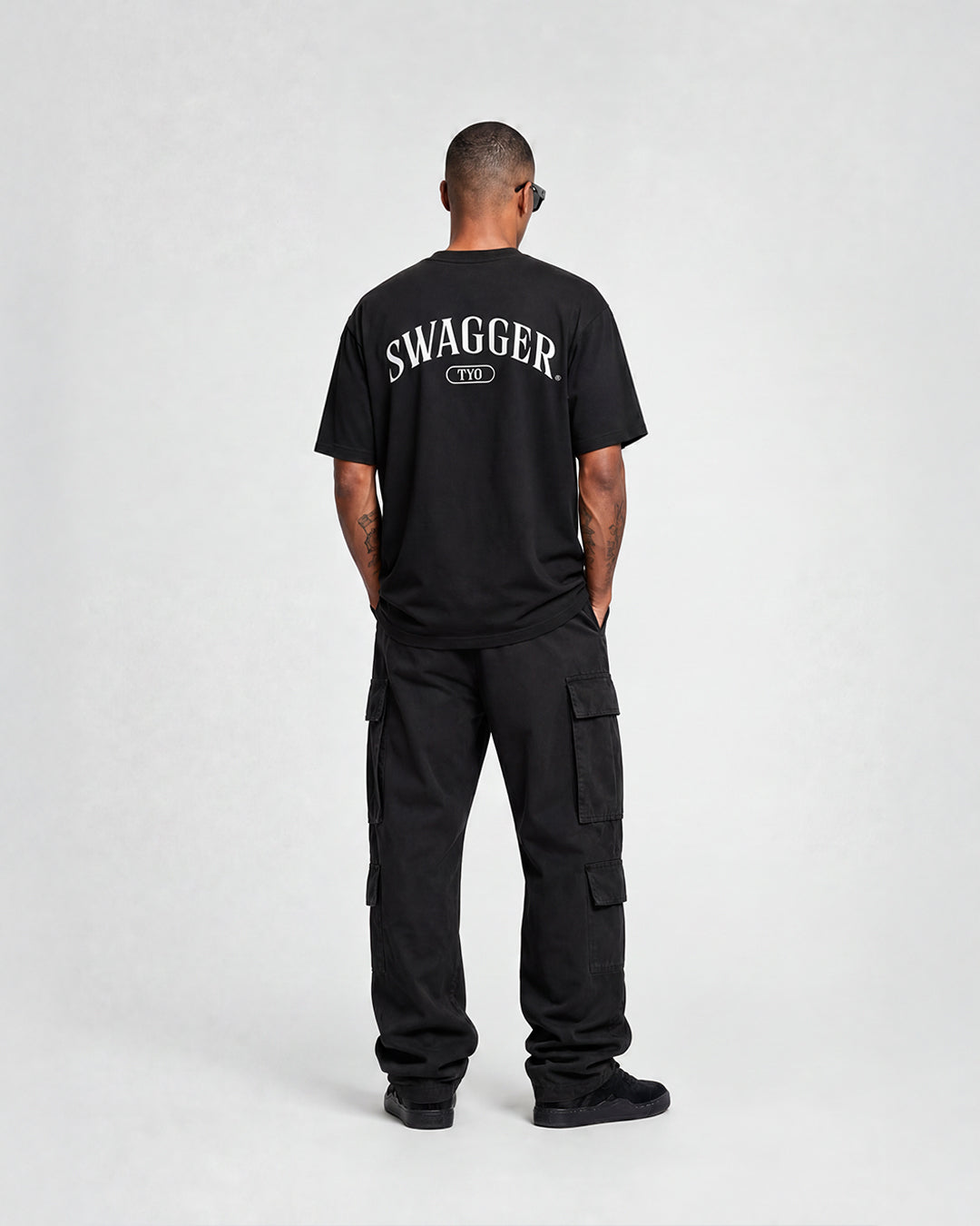 Arch Logo Basic Tee <BLACK>