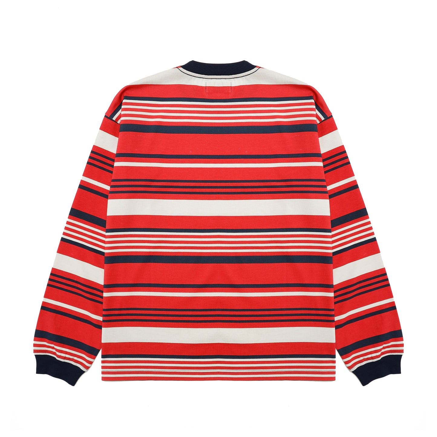 Multi Stripe LT-Shirt RED
