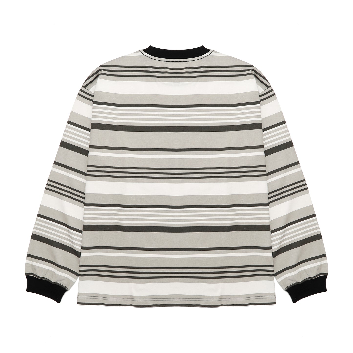 Multi Stripe LT-Shirt GRY