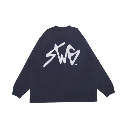 <再入荷>SWG SIGNATURE LOGO LT-SHIRT NAVY