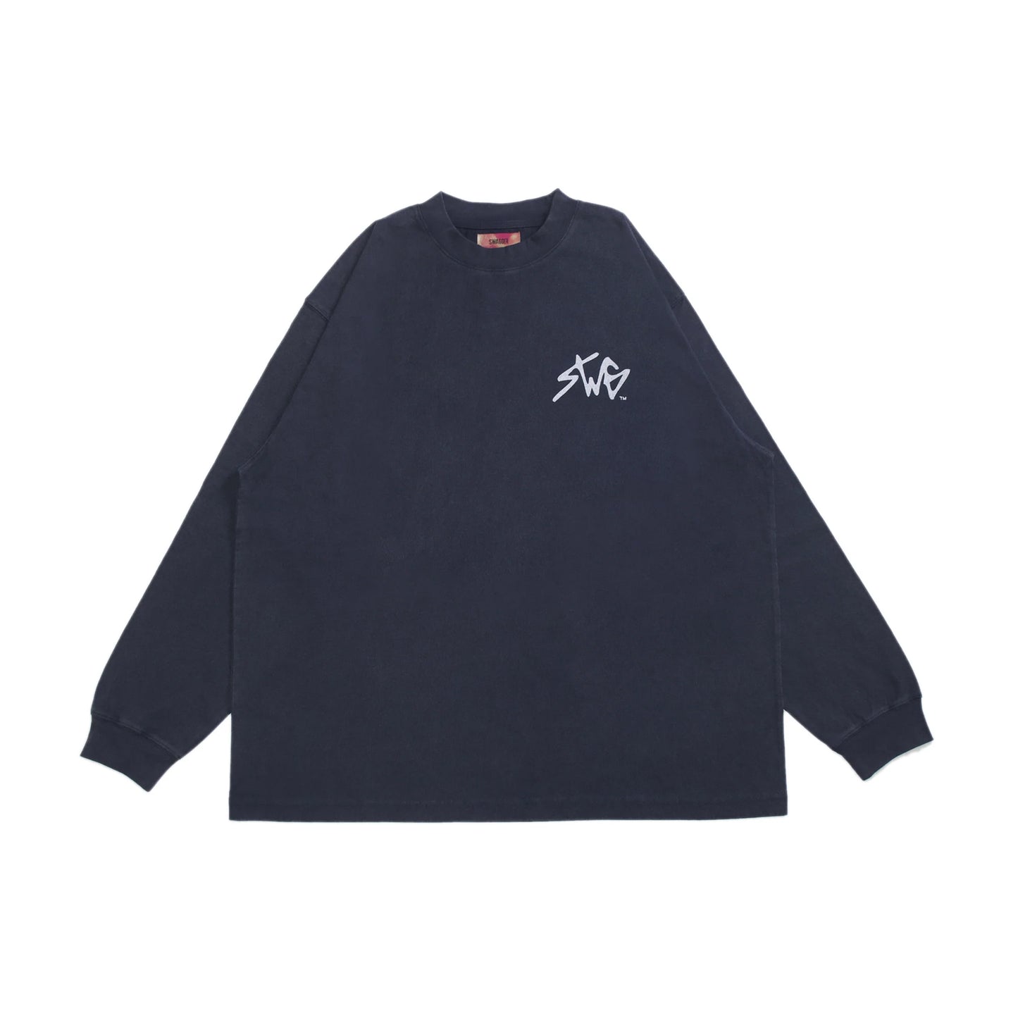 <再入荷>SWG SIGNATURE LOGO LT-SHIRT NAVY
