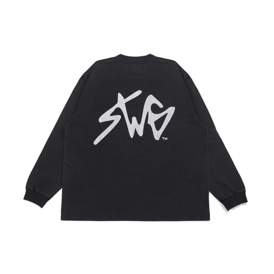 <再入荷>SWG SIGNATURE LOGO LT-SHIRT BLACK