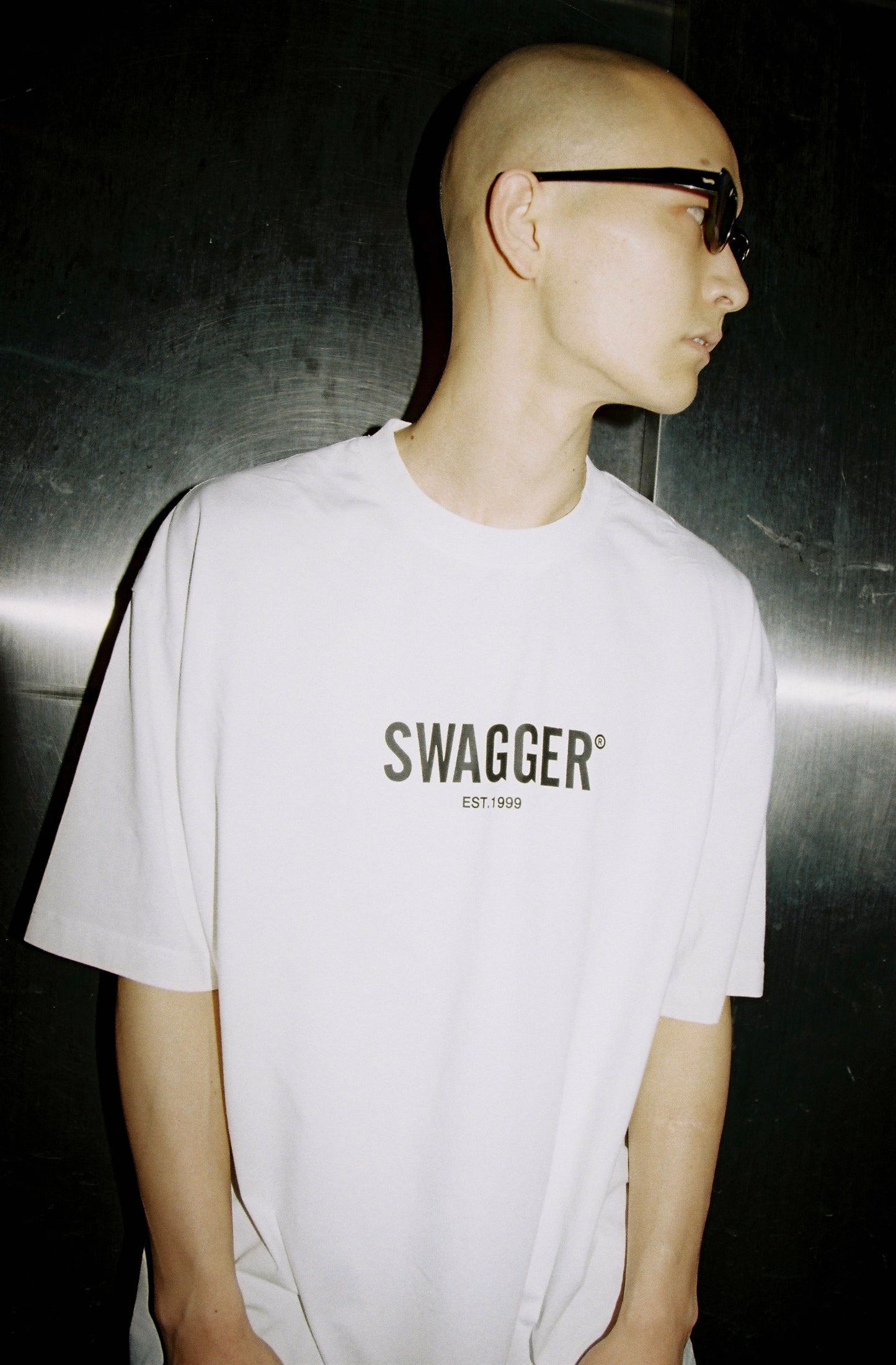 SWAGGER LOGO T-SHIRT WHITE