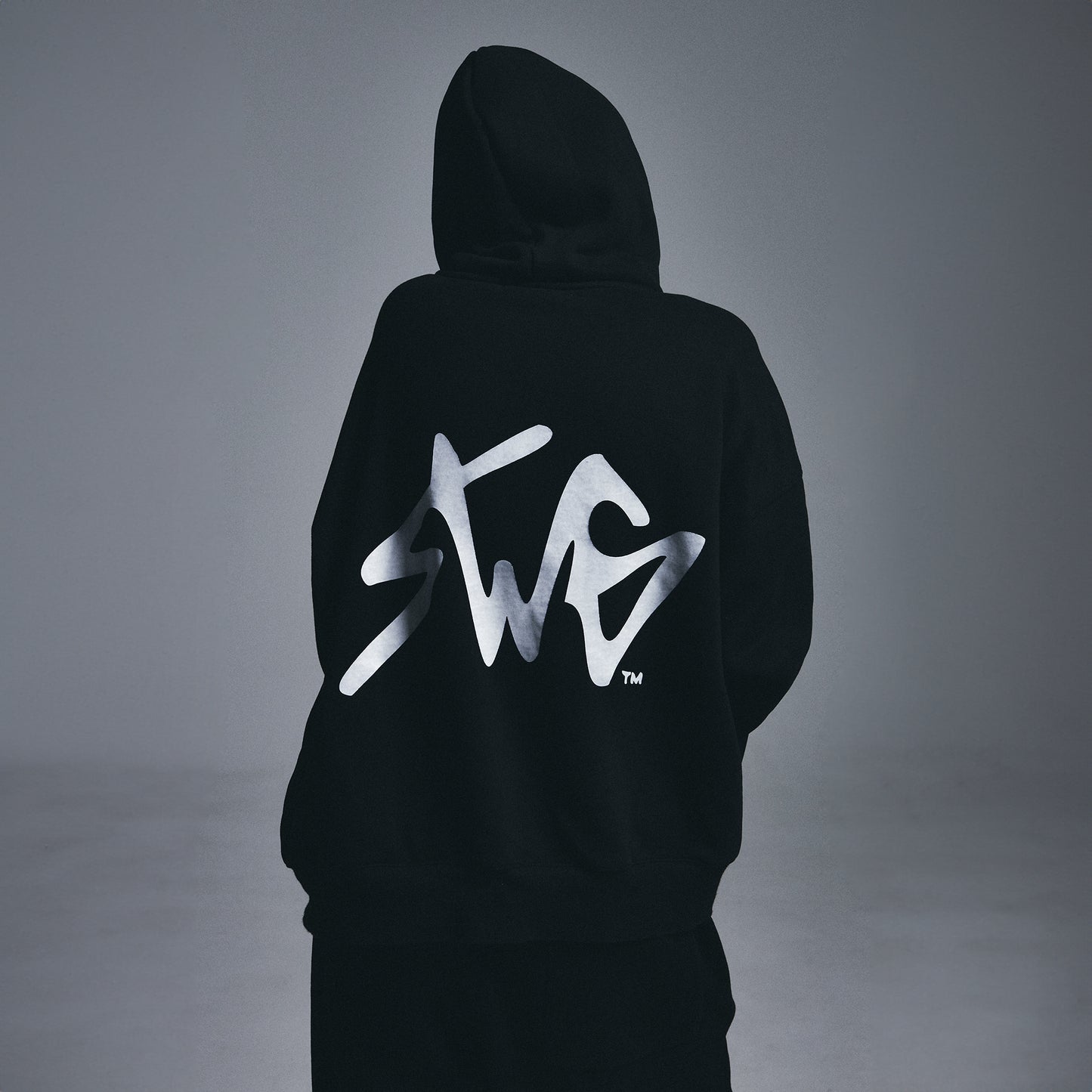 SWG SIGNATURE LOGO HOODIE BLACK