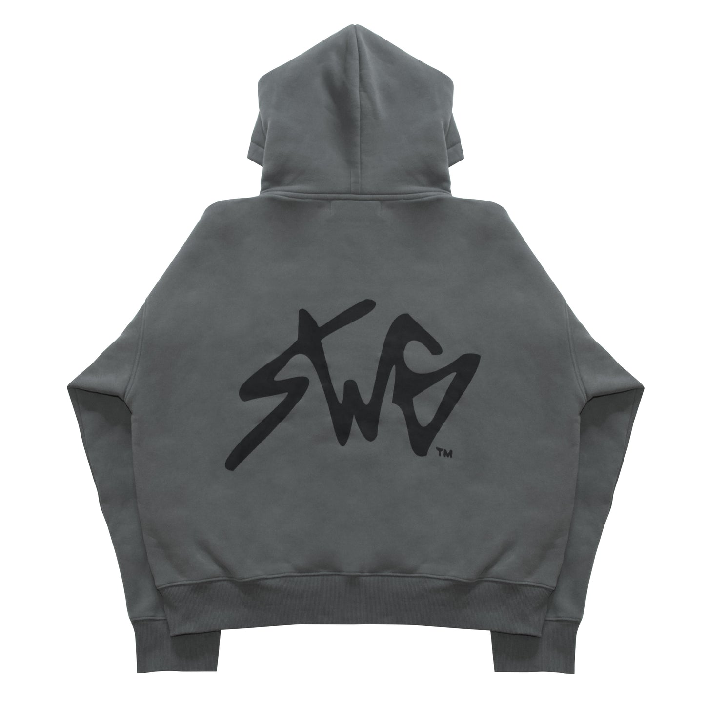 SWG SIGNATURE LOGO HOODIE GRAY