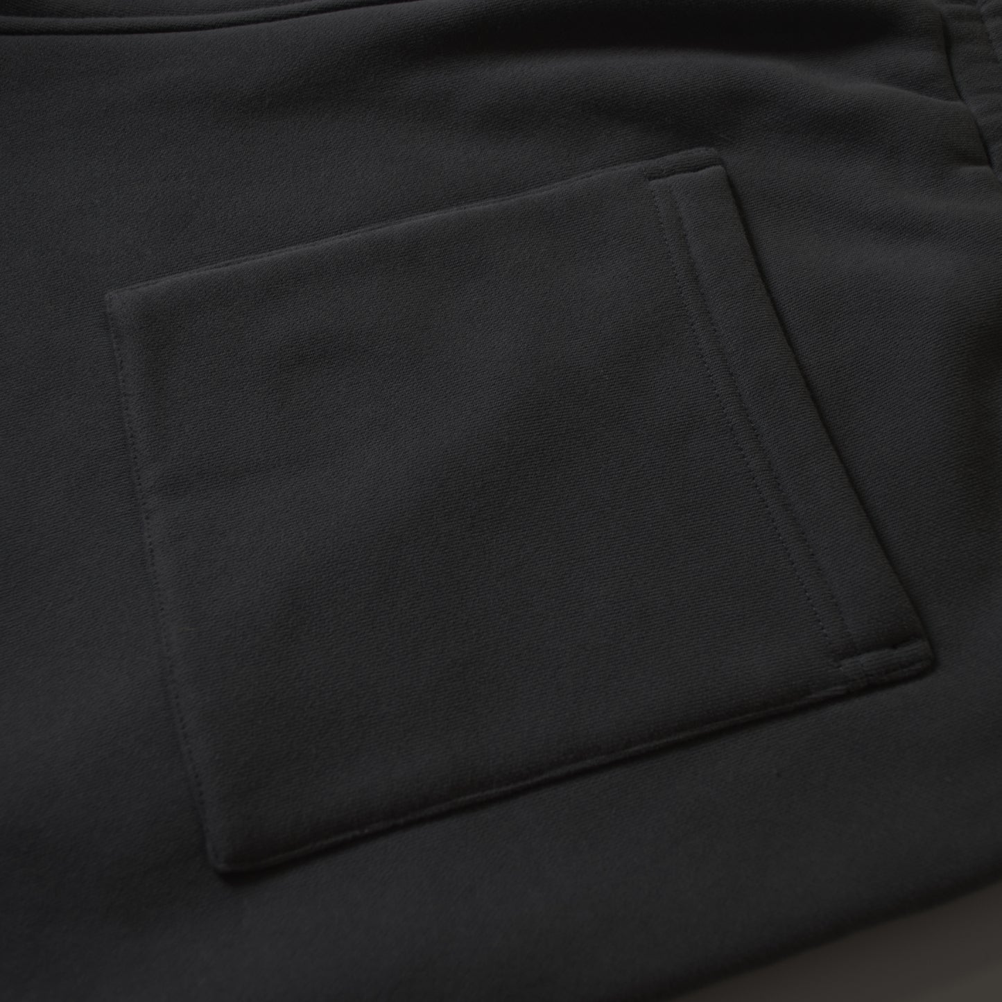 WIDE SWEAT PANTS BLACK