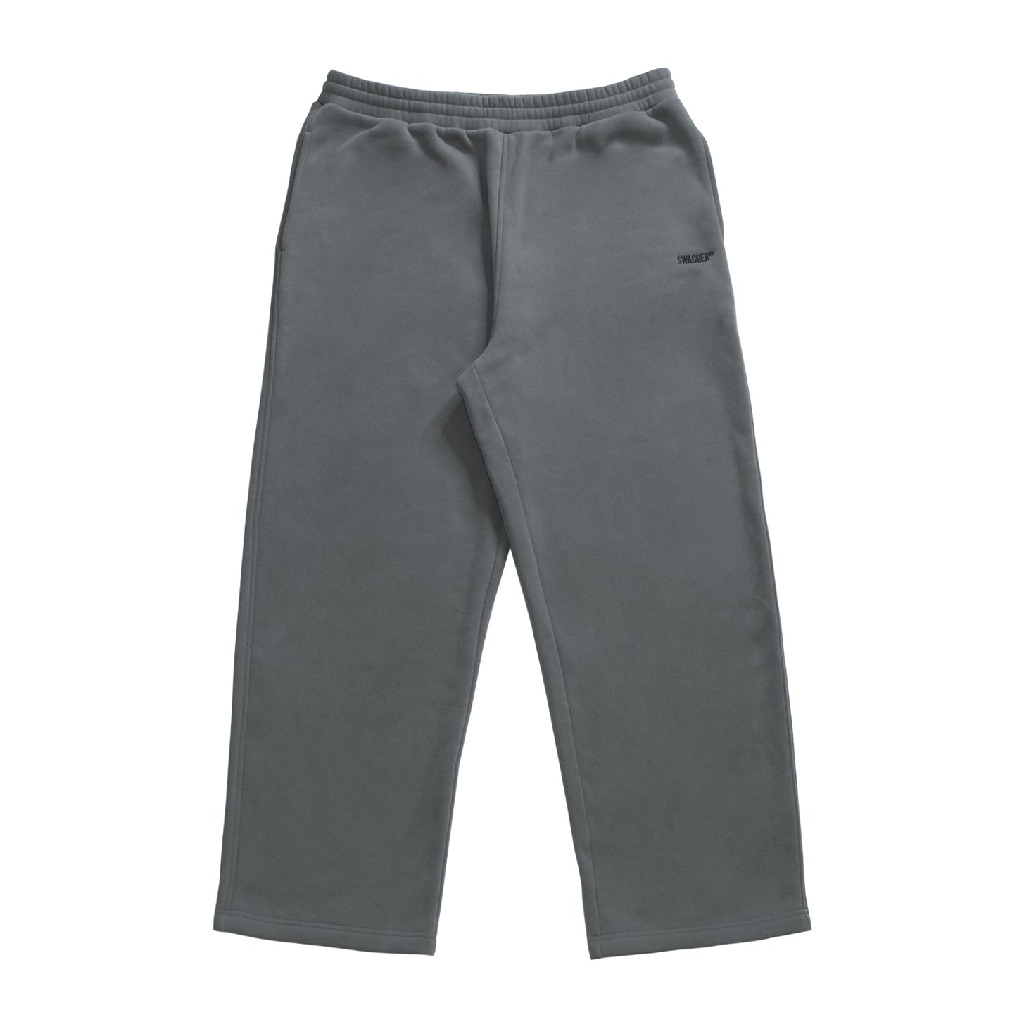 WIDE SWEAT PANTS GRAY