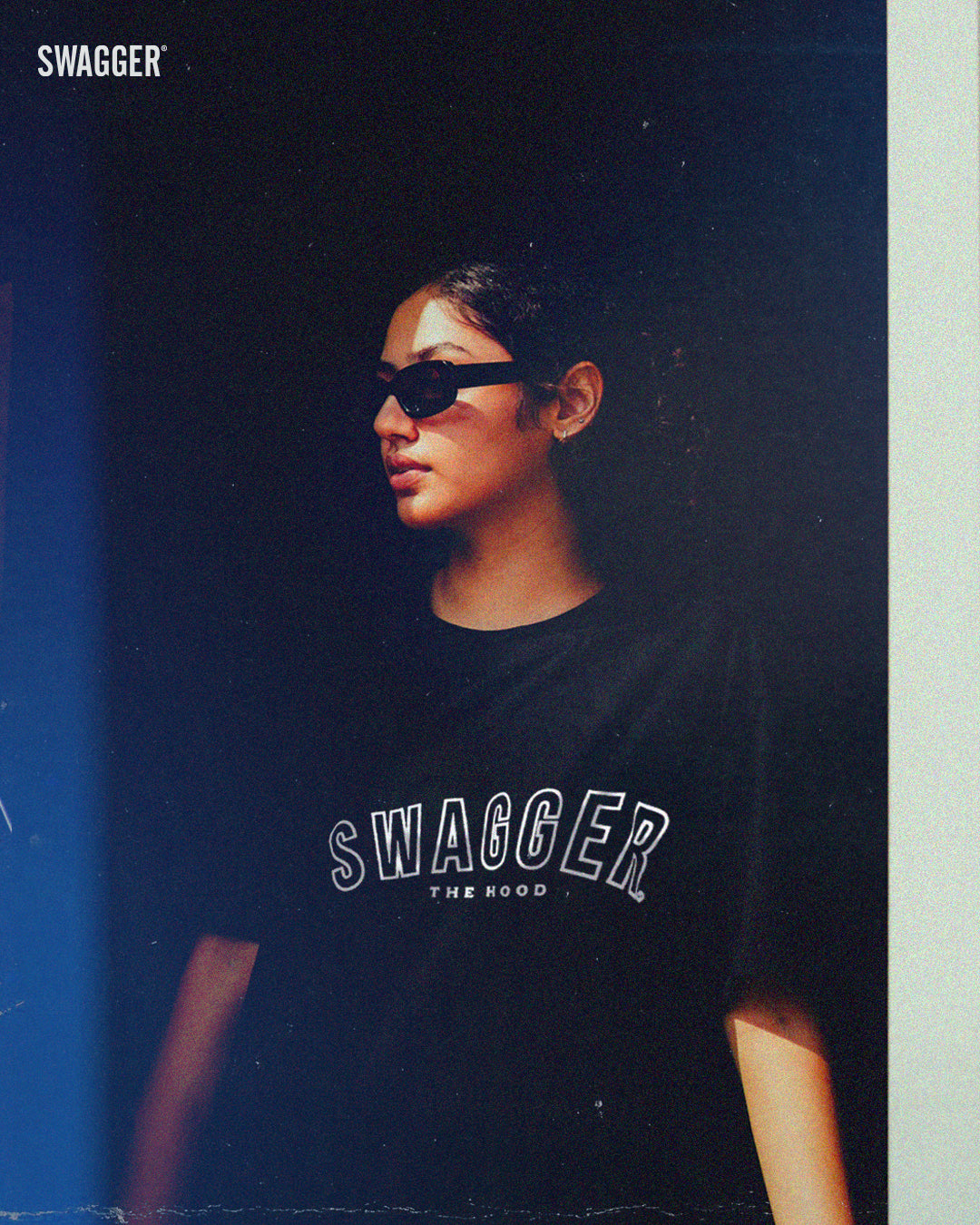 THE HOOD T-SHIRT BLACK