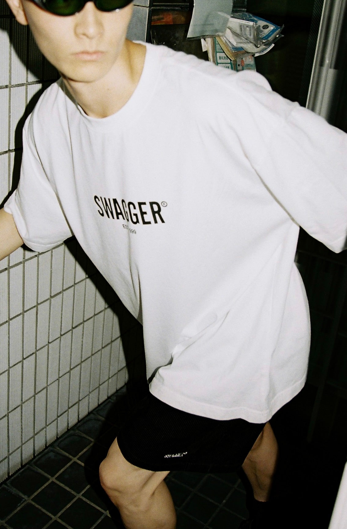 SWAGGER LOGO T-SHIRT WHITE