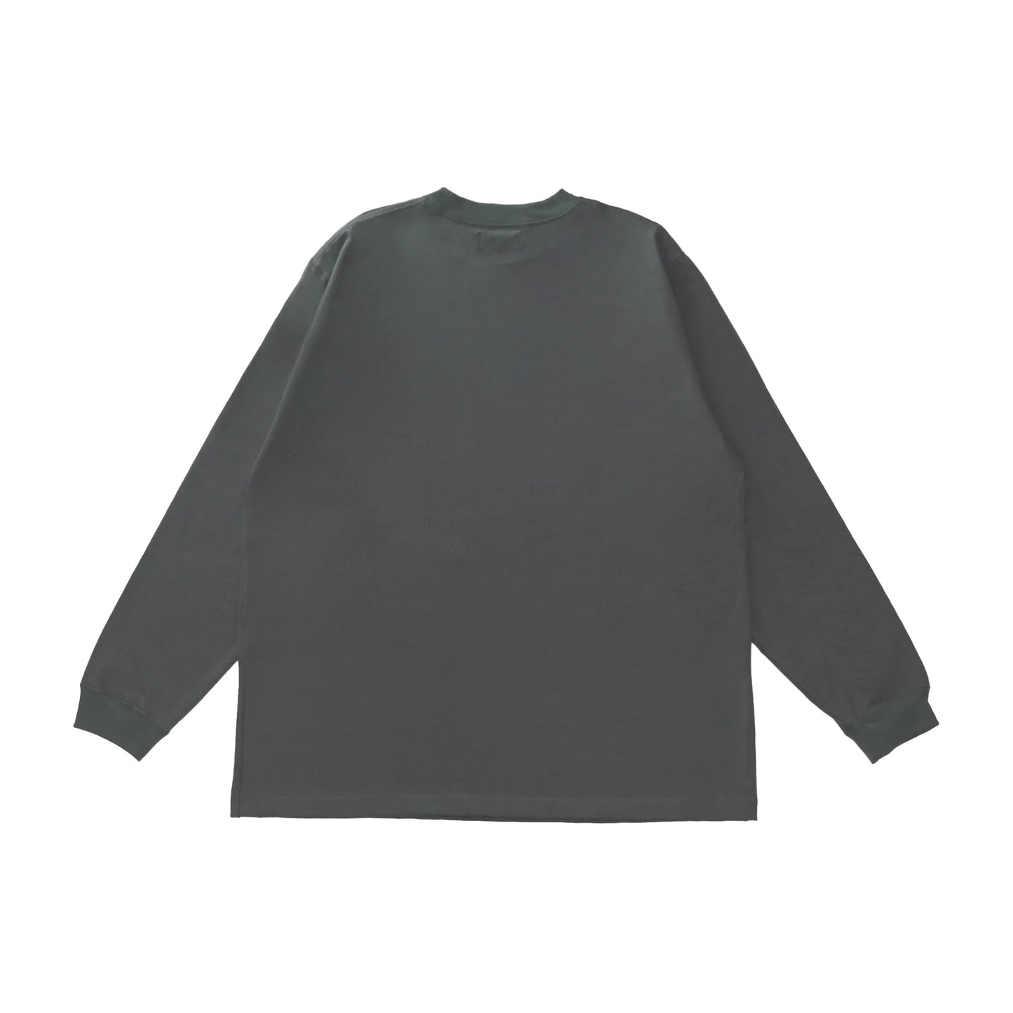 Upside Down LS Tee <C.GRAY>