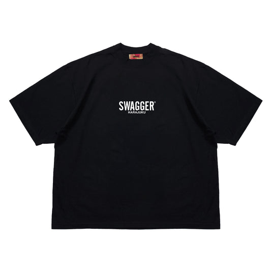 SWAGGER Front Logo Tee <Black>