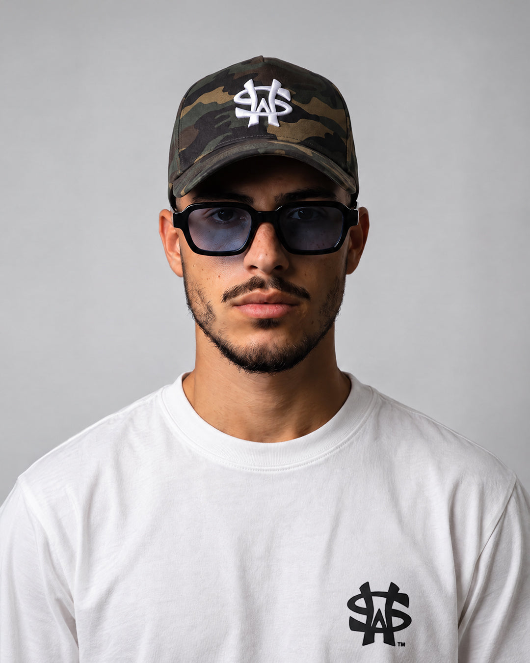 予約販売 SW Logo Deep Crown Cap (Camouflage)