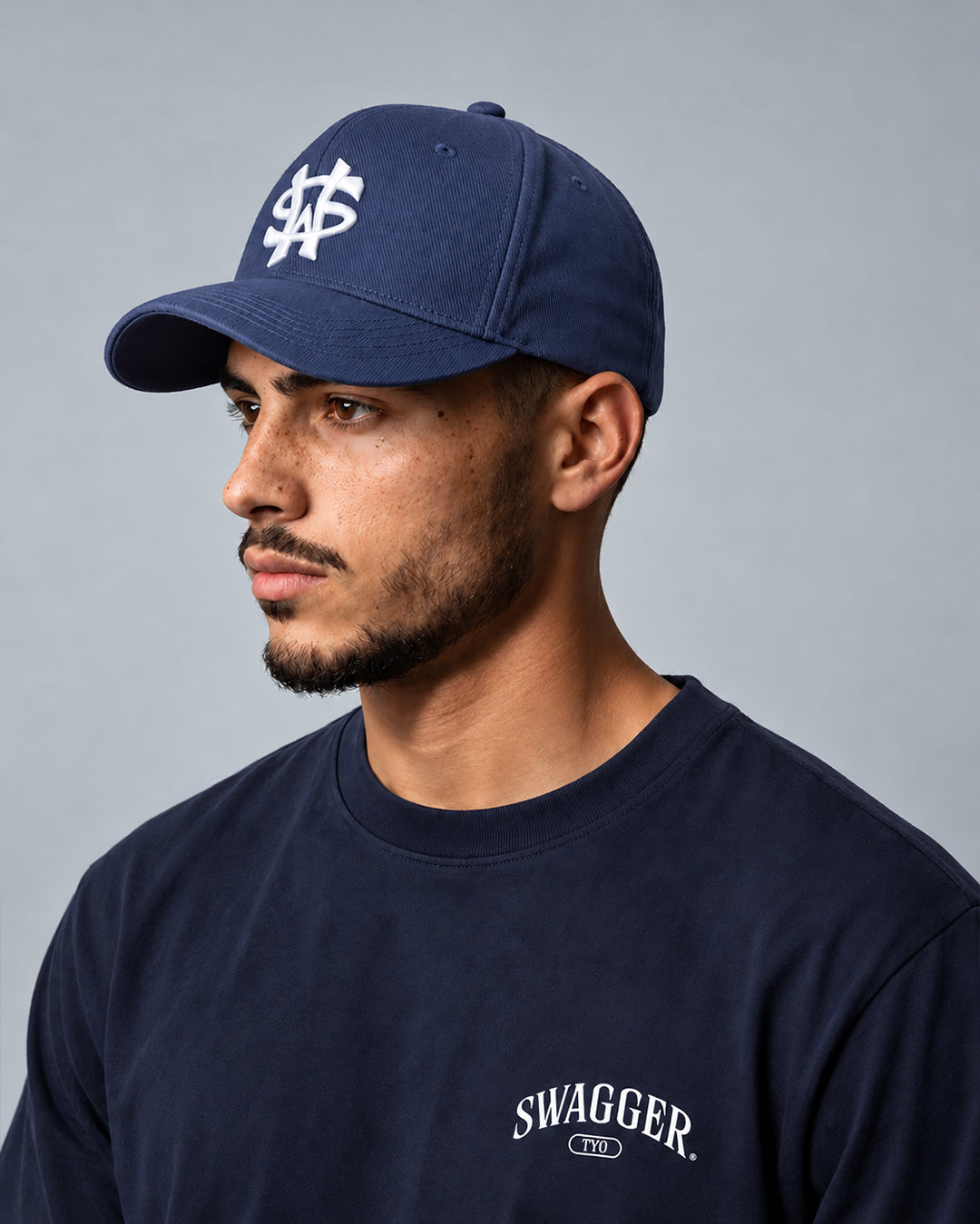 予約販売 SW Logo Deep Crown Cap (Navy)