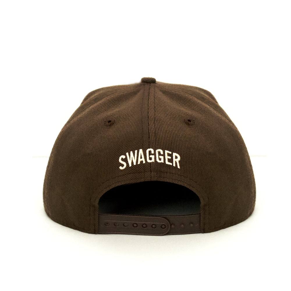 SWAGGER "S"LOGO CAP BROWN