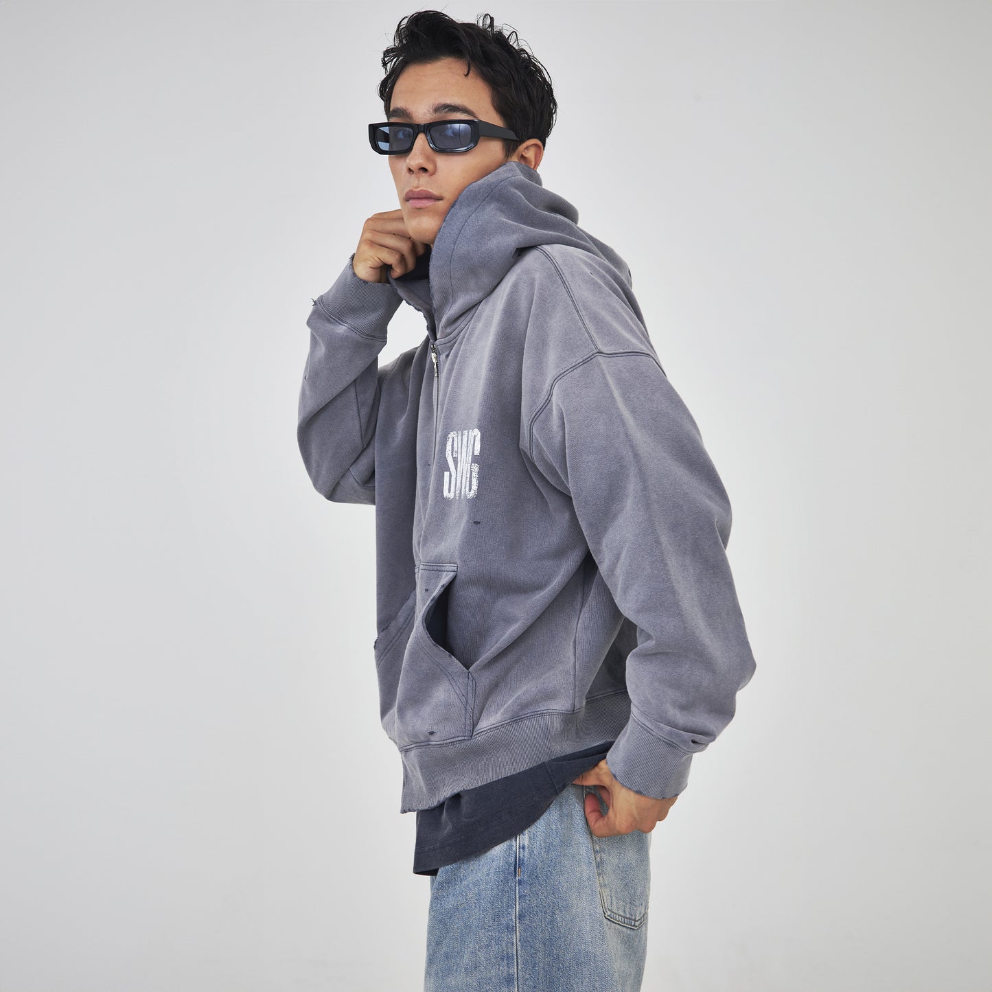 SWG VINTAGE HOODIE C.GRAY