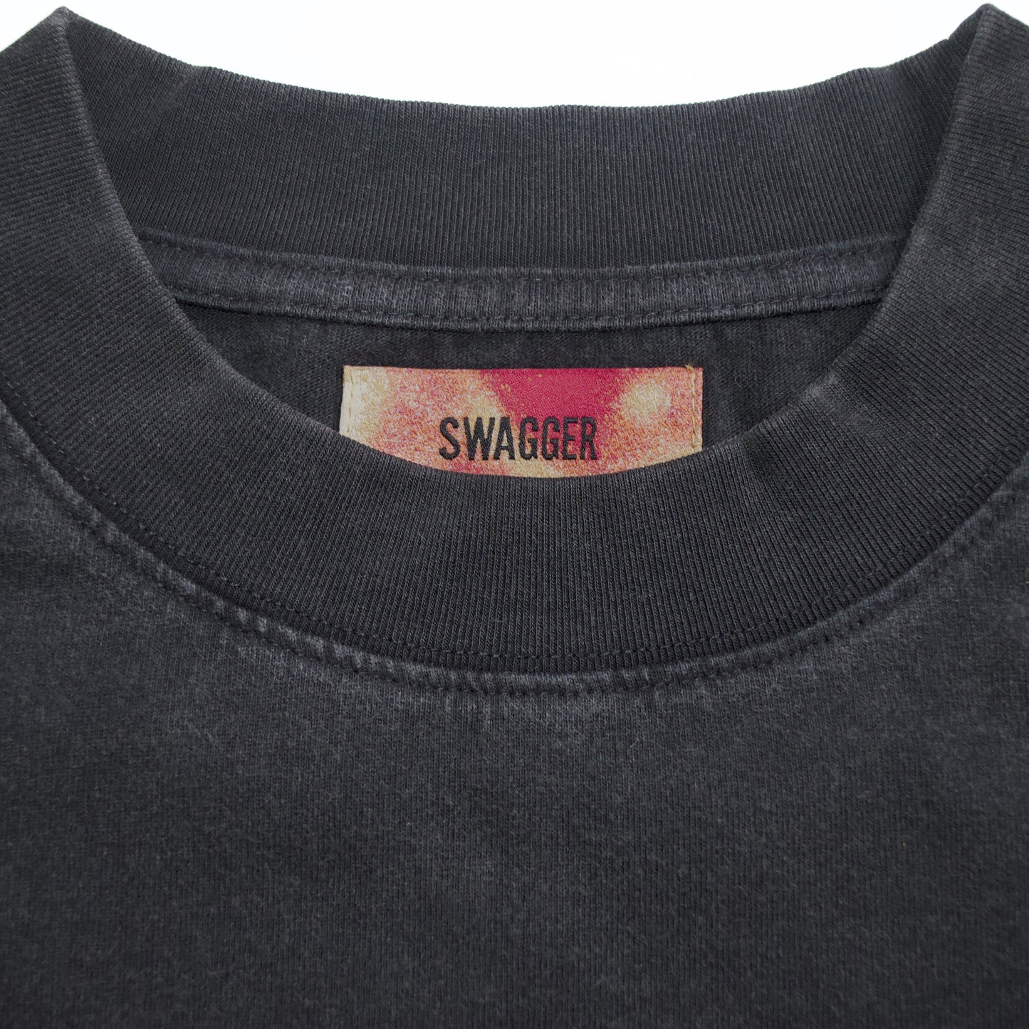 VINTAGE SWG LOGO LT-SHIRT BLACK