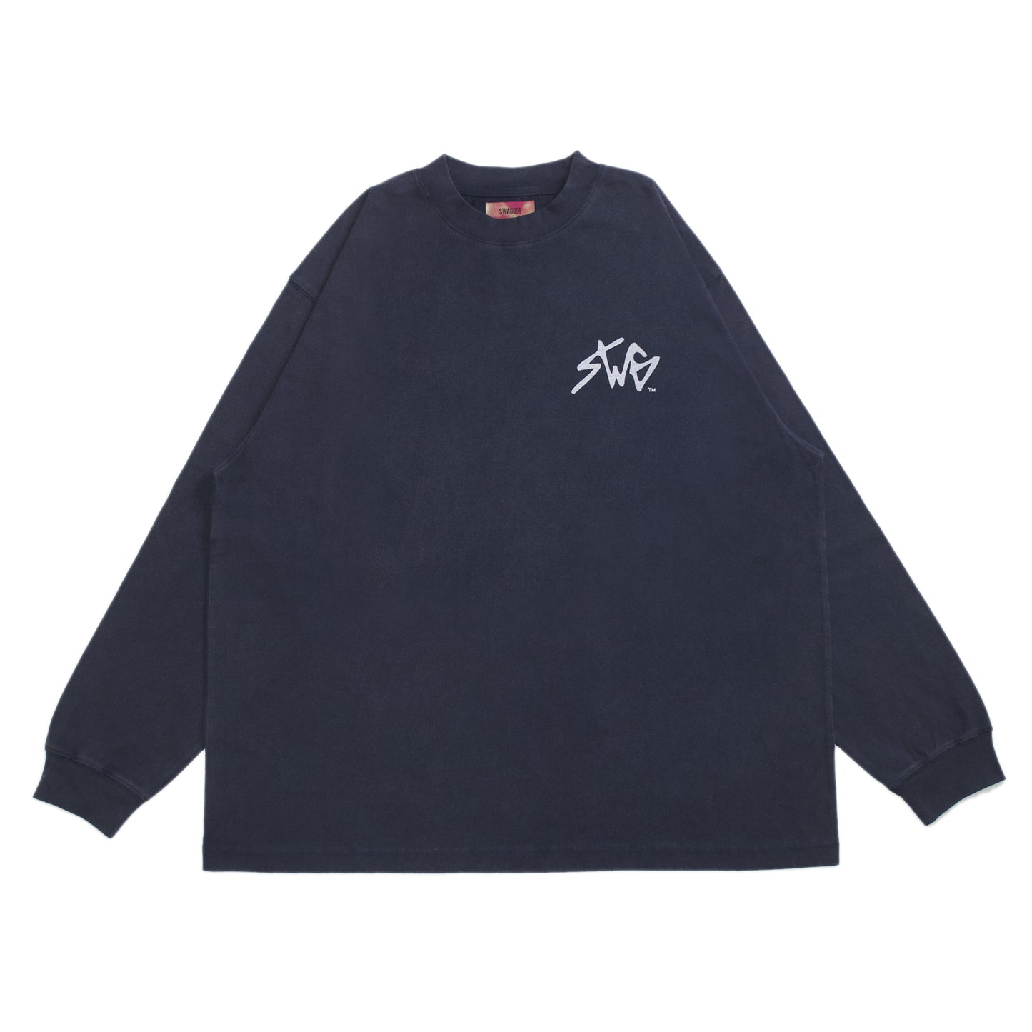 SWG SIGNATURE LOGO LT-SHIRT NAVY